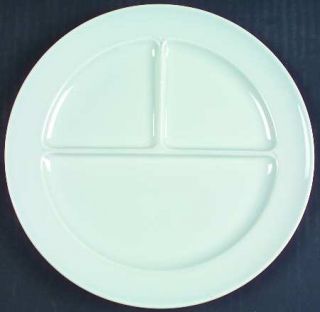 Taylor, Smith & T (TS&T) Luray Pastels Grey Grill Plate, Fine China Dinnerware  