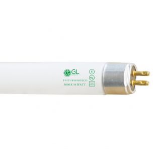 Goodlite F54t5/850/ho/eco 54 watt 45.80 inch T5 Linear Fluorescent Lamp Mini Bi Pin Base Super White 5000k, 40 pack
