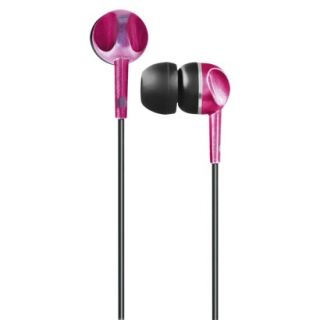 iHome Colortune Noise Isolating Earbuds   Pink