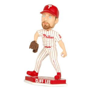 Philadelphia Phillies Cliff Lee Forever Collectibles Plate Base Bobble