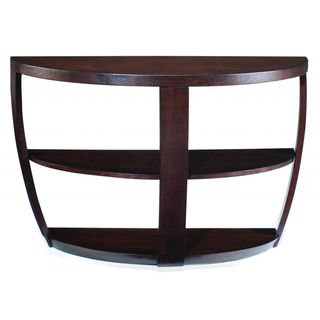 Sotto Sienna Wood Open Sofa Table