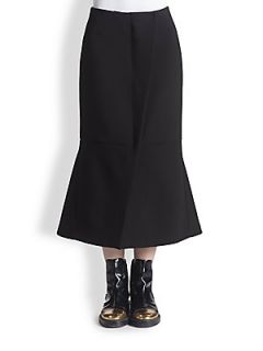 Marni Wool Skirt   Coal