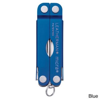 Leatherman Micra Multi tool (Black, blue, grey, green, redDimensions 2x3x1.5Weight .15Before purchasing this product, please familiarize yourself with the appropriate state and local regulations by contacting your local police dept., legal counsel and/o