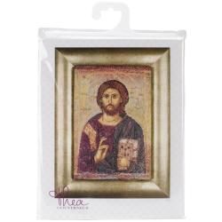 Icon Christ Pantokrator On Aida Counted Cross Stitch Kit  8 3/4 X13 1/4 18 Count