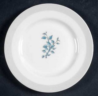 Frederik Lunning Frl1 Bread & Butter Plate, Fine China Dinnerware   Gray Border,