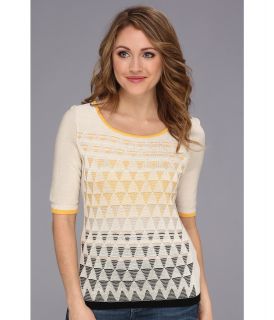 NIC+ZOE Ombred Angles Top Womens Sweater (Multi)