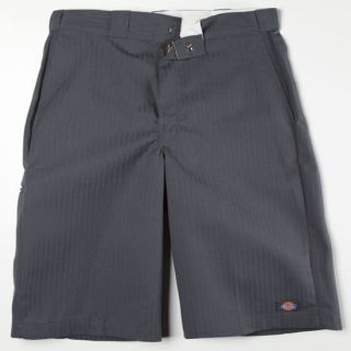 Twill Stripe Mens Work Shorts Charcoal In Sizes 42, 36, 34, 38, 30, 32,