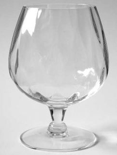 Judel Opticrystal Diamond Optic Brandy Glass   Opticrystal,Clear,Diamond Optic,N