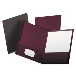 Oxford Linen Finish Twin Pocket Folders