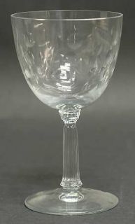 Fostoria Spinet Water Goblet   Stem #6033, Cut #821