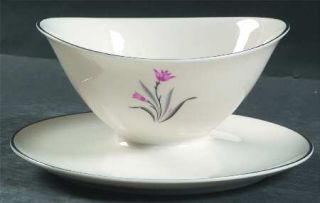 Syracuse Alpine Gravy Boat with Attached Underplate, Fine China Dinnerware   Pin