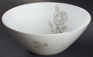Rosenthal   Continental Classic Rose (White Rose, Brown Leaves) 7 Round Vegetab