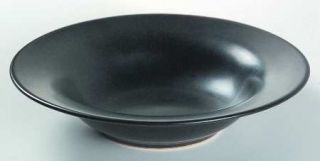 Lindt Stymeist Ebony (Round,No Texture) Rim Soup Bowl, Fine China Dinnerware   C