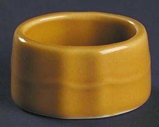 Kennex Group (China) Isabella Mustard Napkin Ring, Fine China Dinnerware   All M
