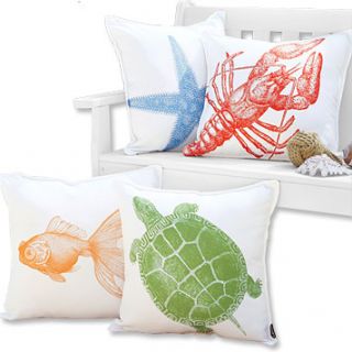 Sea Life Outdoor Pillows
