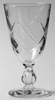 Libbey   Rock Sharpe Diamond Cut Juice Glass   Stem #3003,Cut