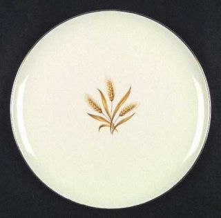 Taylor, Smith & T (TS&T) Wheat Dinner Plate, Fine China Dinnerware   Wheat Cente