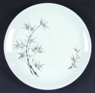 Seyei Bamboo Garden Dinner Plate, Fine China Dinnerware   Green/Gray/Yellow Bamb