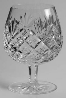 Waterford Wat6 Brandy Glass   Cross Hatch & Fan Cut On Bowl