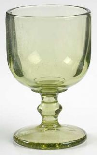 Imperial Glass Ohio Hoffman House Green Wine Glass   Stem #46, All Verde Green,