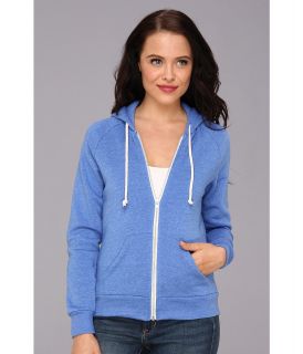 Alternative Apparel Adrian Hoodie Womens Sweatshirt (Blue)