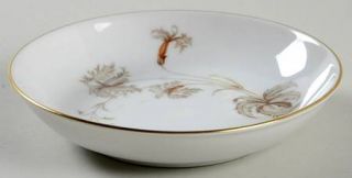 Heinrich   H&C Hc10 Fruit/Dessert (Sauce) Bowl, Fine China Dinnerware   Brown/Gr