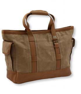 Maine Guide Tote, Waxed Canvas