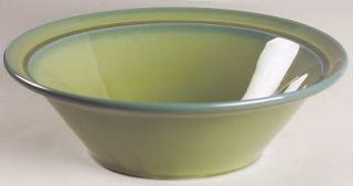 Interiors (PTS) Prairie Balsam Green Coupe Cereal Bowl, Fine China Dinnerware  