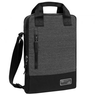 Ogio Covert 13 inch Laptop / Tablet Shoulder Tote (Black, heather greyWeight 1.4 poundsFront compartment designed to fit a range of netbooks or tablets with screens up to 13 inches in sizeProtective storage pockets include zipper guards to prevent screen