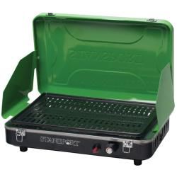 Stansport Green Propane Grill Stove With Piezo Ignition (GreenStove measures 18 inches wide x 11 inches deep x 5 inches tall )