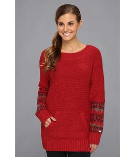 Lole Jackie 2 Top Womens Long Sleeve Pullover (Red)