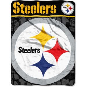 Pittsburgh Steelers Northwest Company Micro Raschel Throw 46x60 Living Large