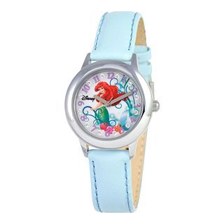 Disney Ariel Glitz Blue Strap Watch, Girls