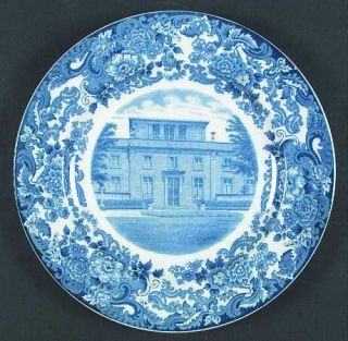 Wedgwood Massachusetts Institute Of Tech Blue Dinner Plate, Fine China Dinnerwar