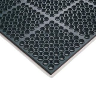 NoTrax Hercules Economy General Purpose Floor Mat, 39 x 19 1/2 in, 7/8 in Thick, Black