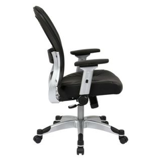 Office Star Space 22.5 Eco Leather Seat Chair 327 E36C61F6