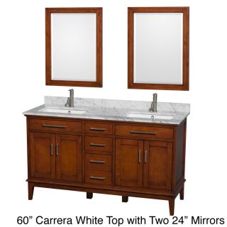 Hatton Light Chestnut 60 inch Double Vanity