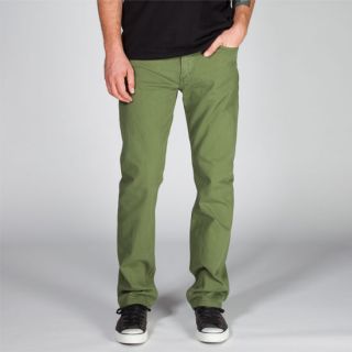 513 Mens Slim Straight Pants Green In Sizes 33X32, 30X32, 29X30, 36X30,