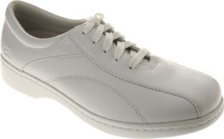 Womens Spring Step Amsterdam   White Leather Casual Shoes