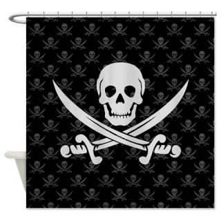  Pirate Flag Shower Curtain  Use code FREECART at Checkout