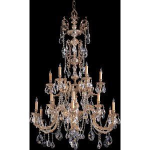 Crystorama Lighting CRY 2718 OB CL MWP Palmer Chandelier Hand Polished