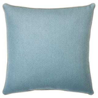 Threshold Basketweave Toss Pillow   Blue (18x18)