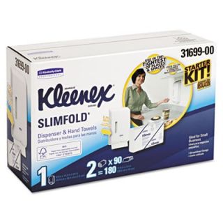 KIMBERLY CLARK KLEENEX SLIMFOLD Dispenser Kit