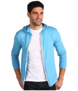 Alternative Apparel L/S Zip Hoodie Mens Sweatshirt (Blue)