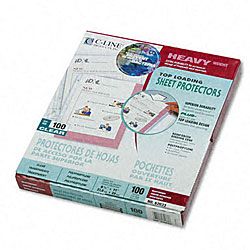 Antimicrobial Sheet Protectors (pack Of 50)
