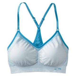 C9 by Champion Womens Seamless Bra With Removable Pads   Costume Blue XXL