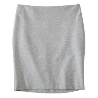 Merona Petites Ponte Pencil Skirt   Gray 2P