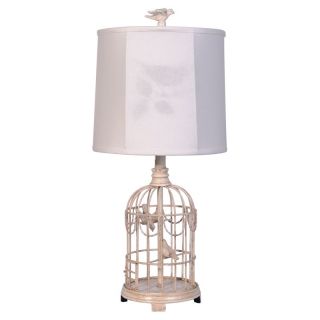 AHS Lighting and Home Decor A Homestead Shoppe Bird Cage Table Lamp Multicolor  