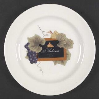 Wedgwood Grand Gourmet Anderson Canape/Champagne Plate, Fine China Dinnerware
