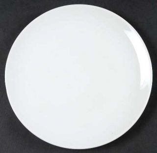 Pillivuyt Coupe Bread & Butter Plate, Fine China Dinnerware   All White, Undecor